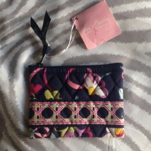 Vera Bradley pink ribbon coin purse!